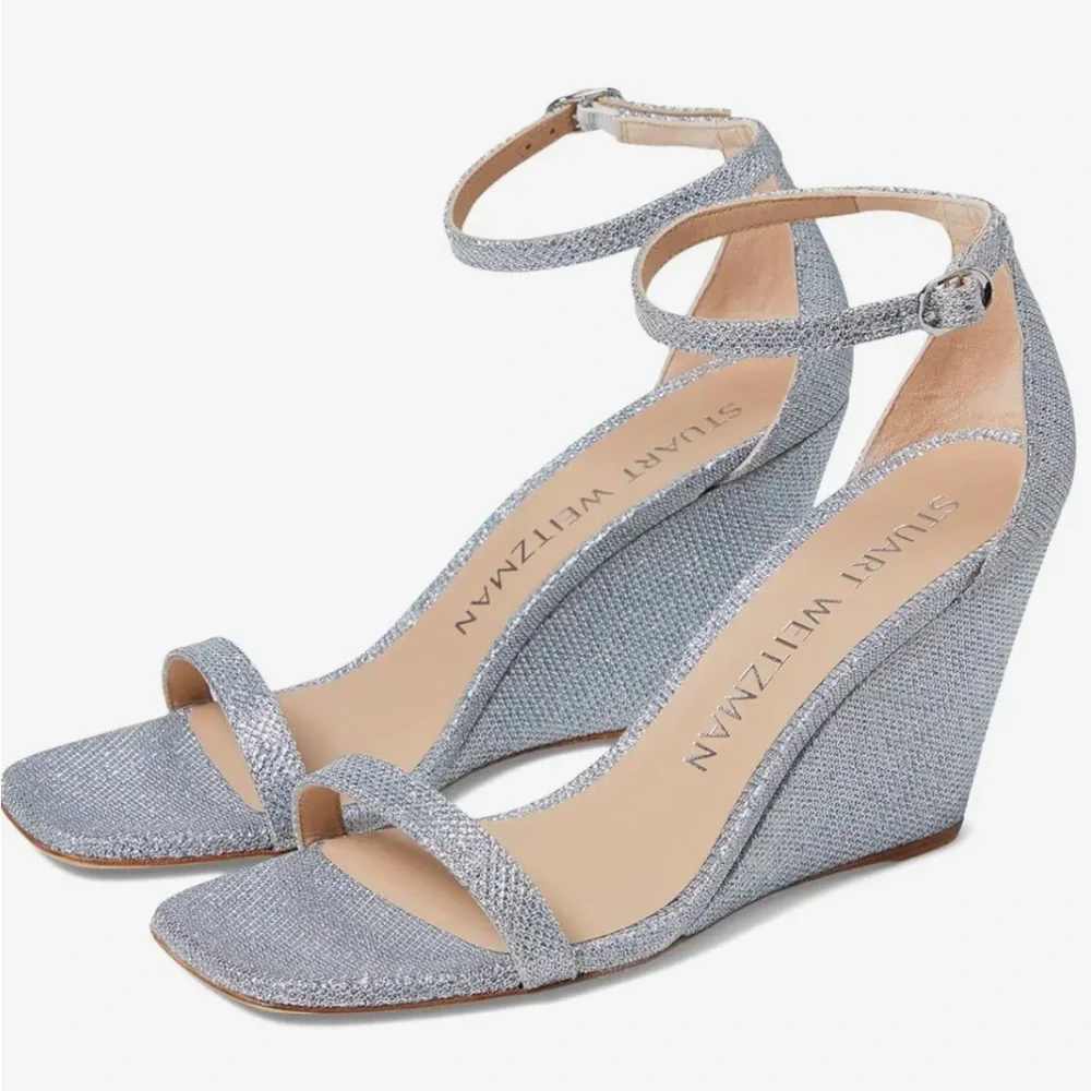 Stuart Weitzman Nudistcurve 85 Wedge Heels 👠 Size: 7.5M